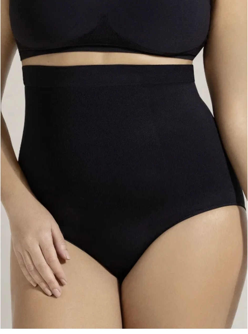 Empetua High Waisted Shaper Panty Black Women's Size XXL NWT